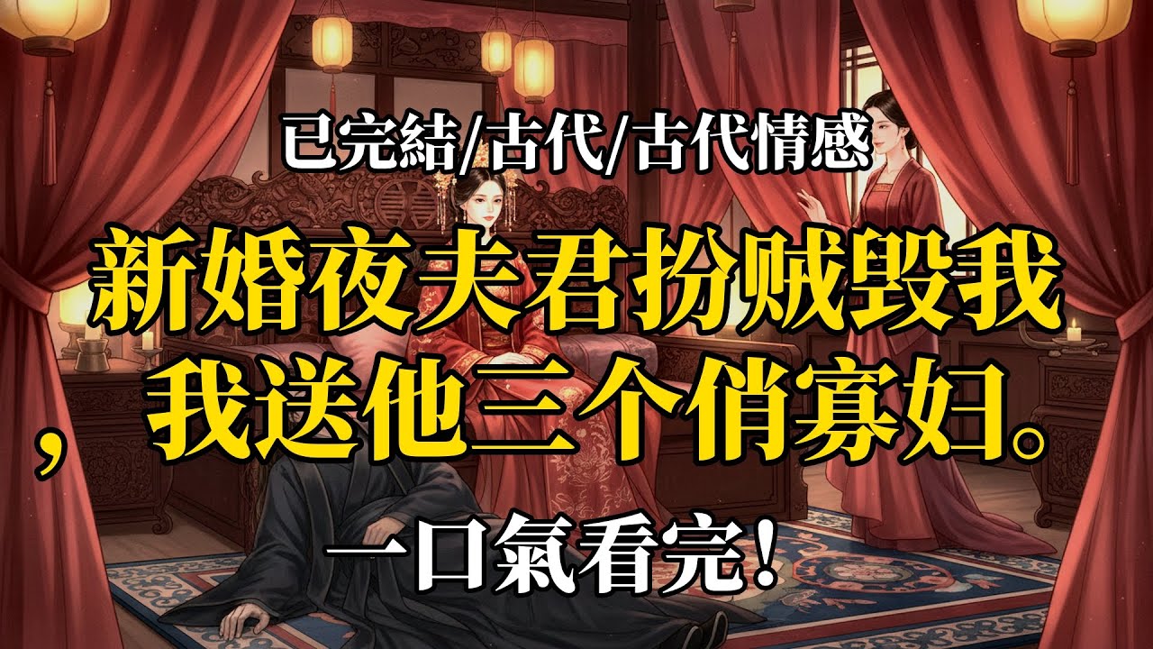 夫君愛霸王硬上弓，我反手將他賣給三位女霸王