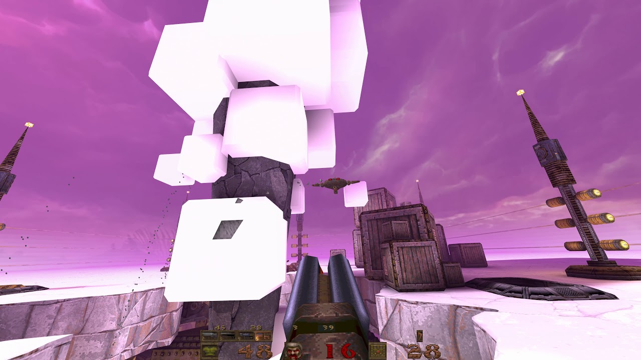 Quake Xmas Jam 2019; Violet Fluid by Heresy, Nightmare difficulty 100%