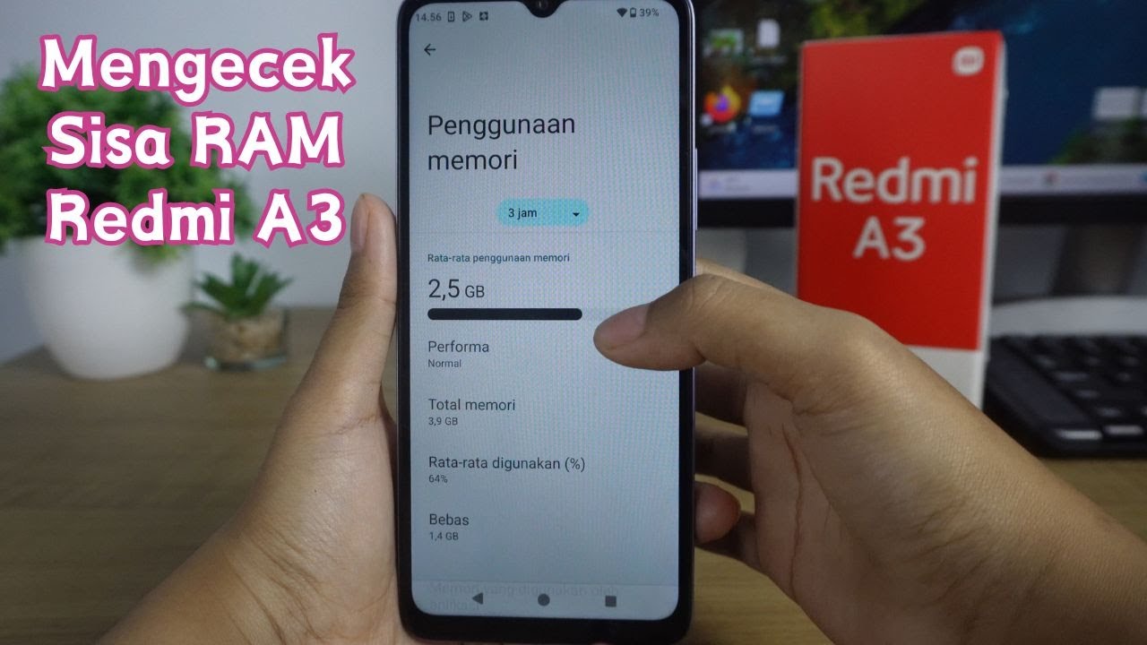 Cara Mengecek Sisa Ram Di HP Redmi A3