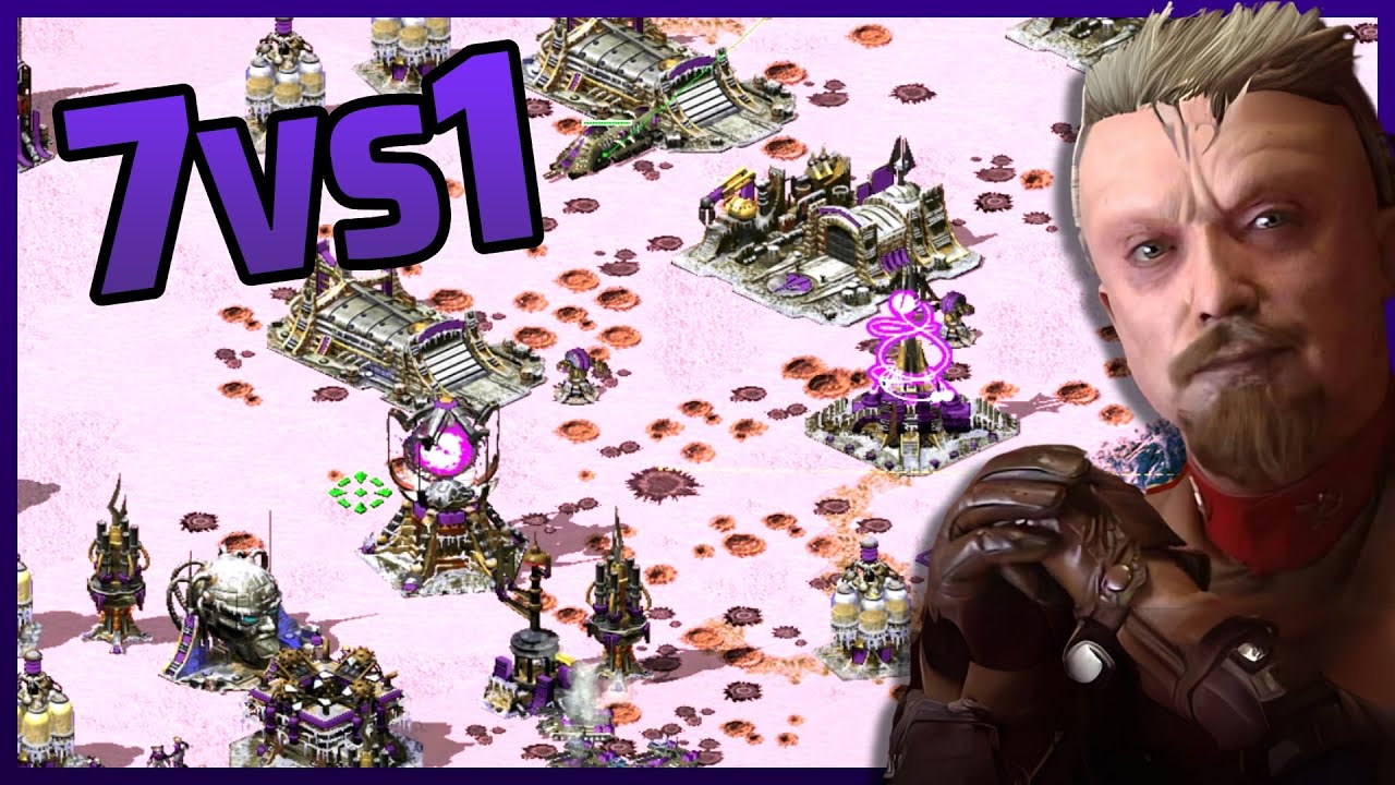 Red Alert 2 | Glacial Zoom's Edition | (7 vs 1 + Superweapons)