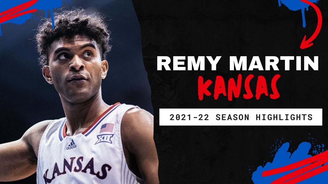 Remy Martin 2021-22 Kansas Jayhawks Highlights
