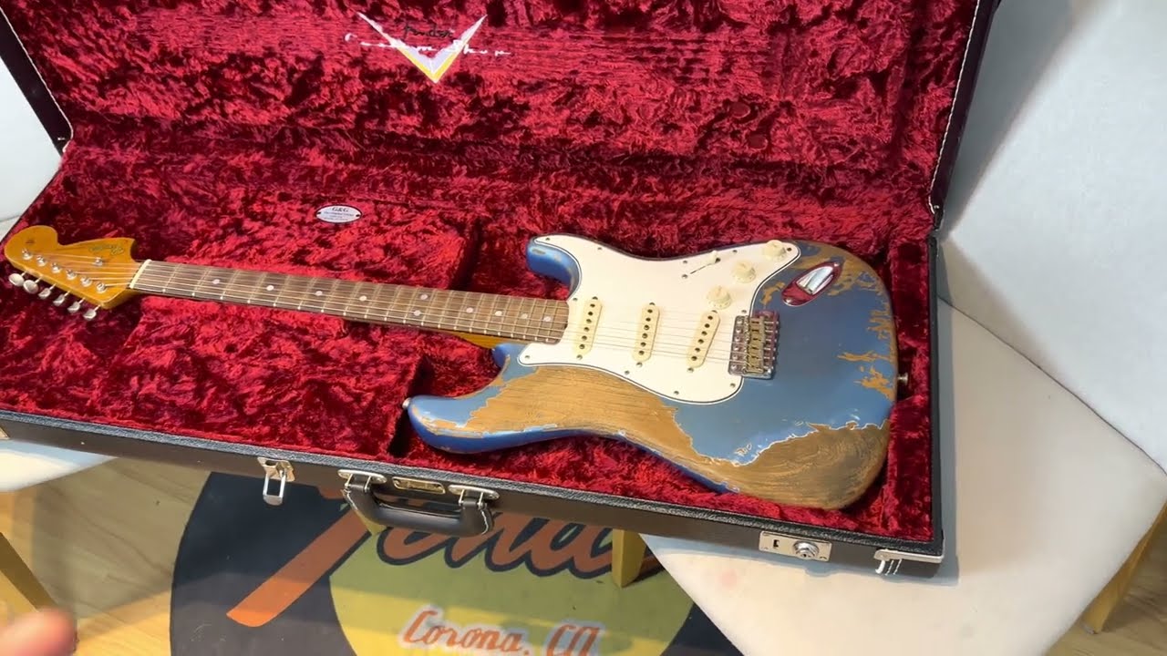 no ME ESTAFARON CON ESTA FENDER CUSTOM SHOP
