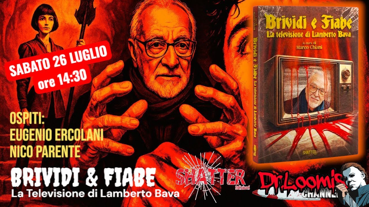 BRIVIDI & FIABE: La Televisione di Lamberto Bava.  Ospiti: Eugenio Ercolani e Nico Parente