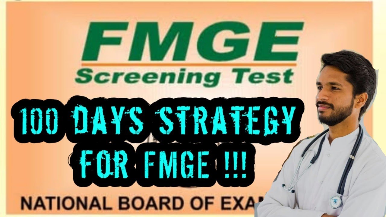 How to pass Fmge (Mci exam) in 100 days | Meddysimplified | strategy to clear FMGE | 100 days mci