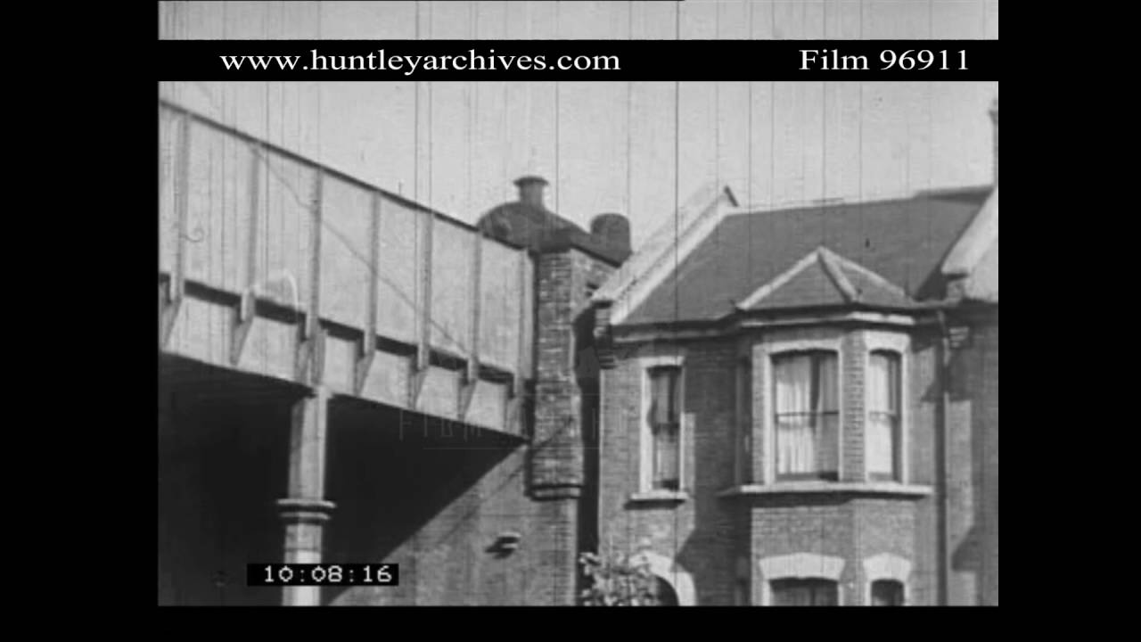 Plaistow around 1948.  Archive film 96911