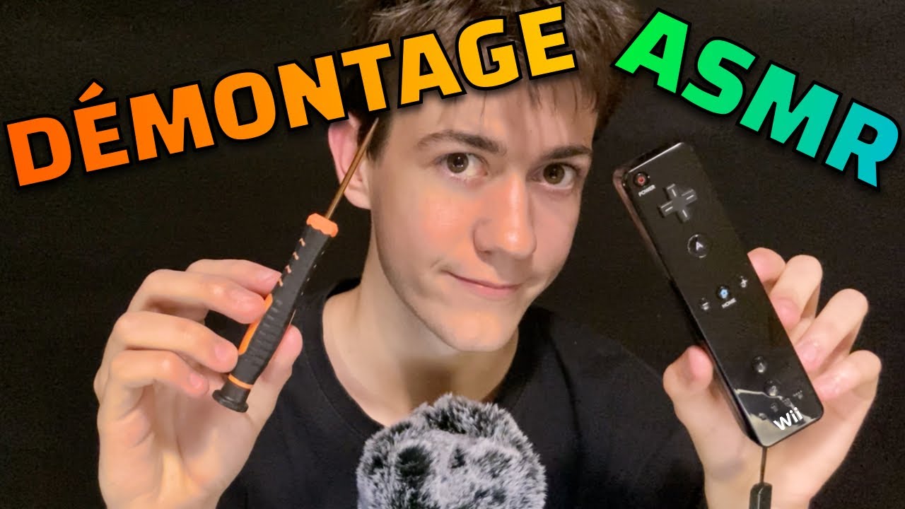 ASMR - DÉMONTAGE d'une WiiMote