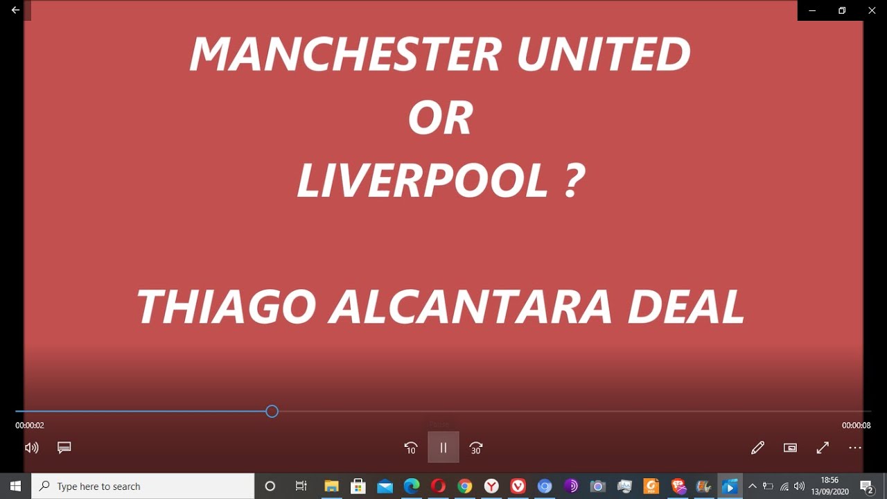 THIAGO ALCANTARA TO MAN UNITED/LIVERPOOL...IS ANY OF THE TEAMS SERIOUS?