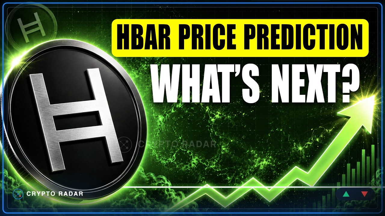 Hedera HBAR Price Prediction: What Everyone Is Missing! | CRYPTO RADAR