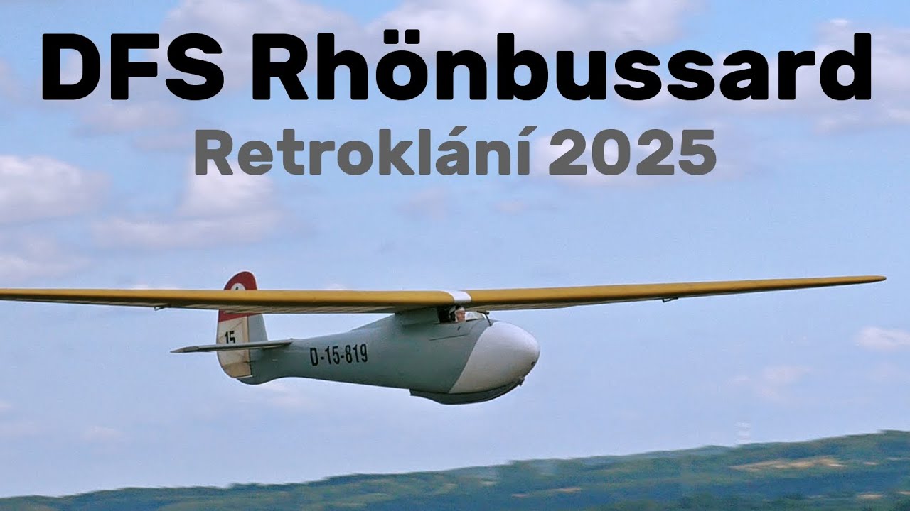 DFS Rhönbussard | 3,65m scale RC glider | 4K | Hat 2025