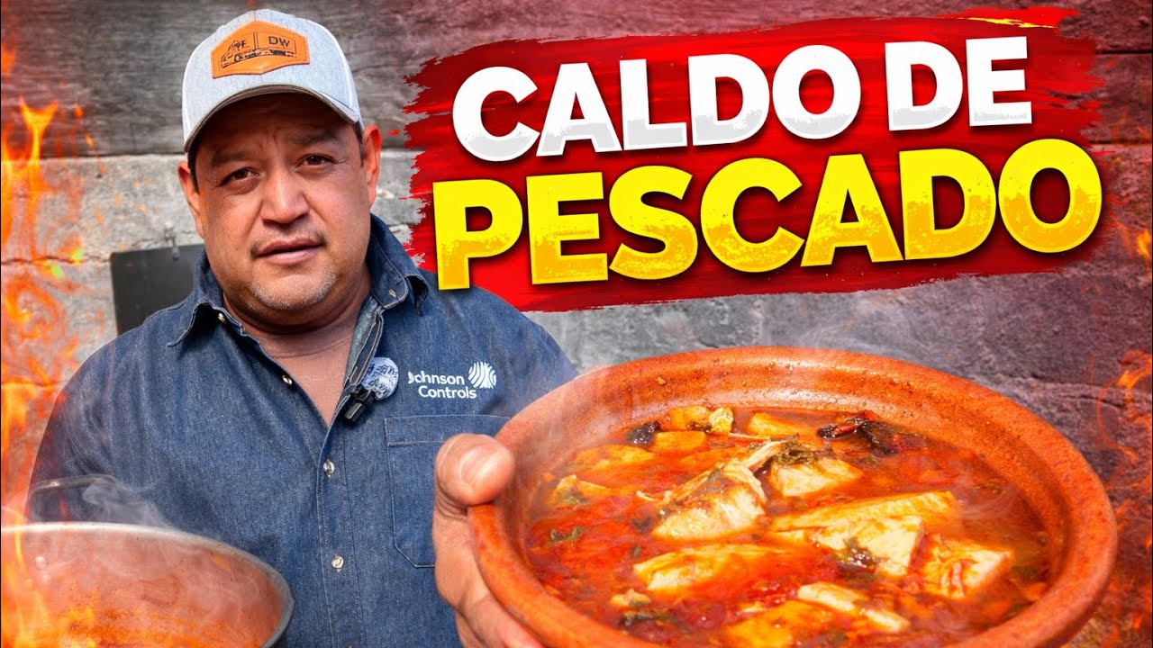 HACIENDO UN RICO CALDO DE PESCADO - COMIDA