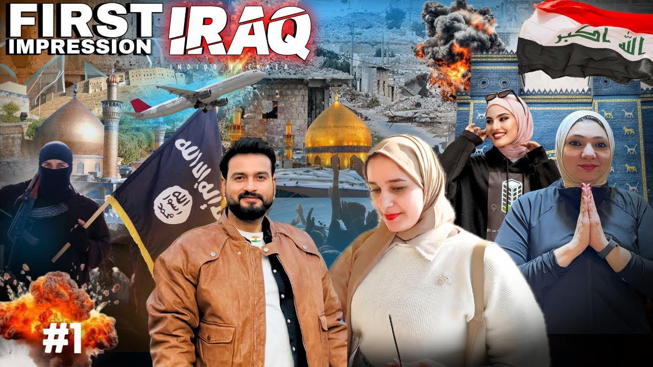 FIRST IMPRESSIONS OF IRAQ 🇮🇶 | INDIA TO IRAQ
