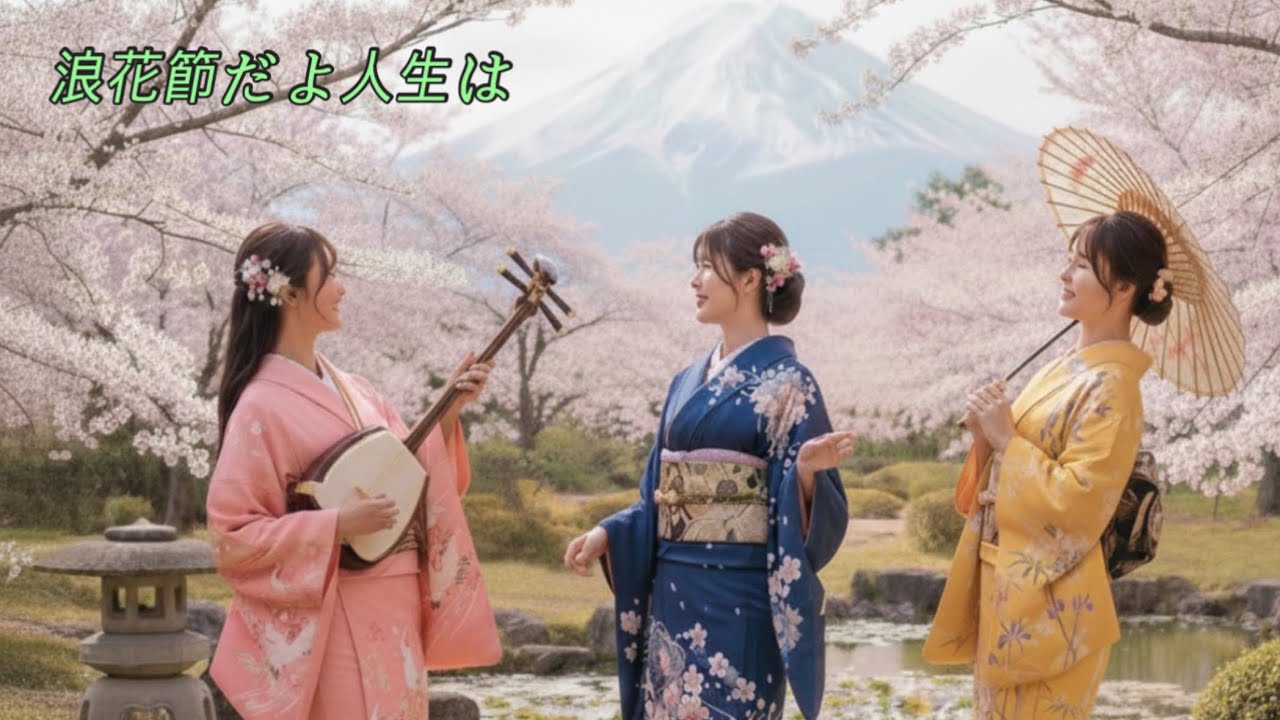 浪花節だよ人生は (나니와부시야 인생은) - 都はるみ 미야코 하루미 / 한글발음 가사