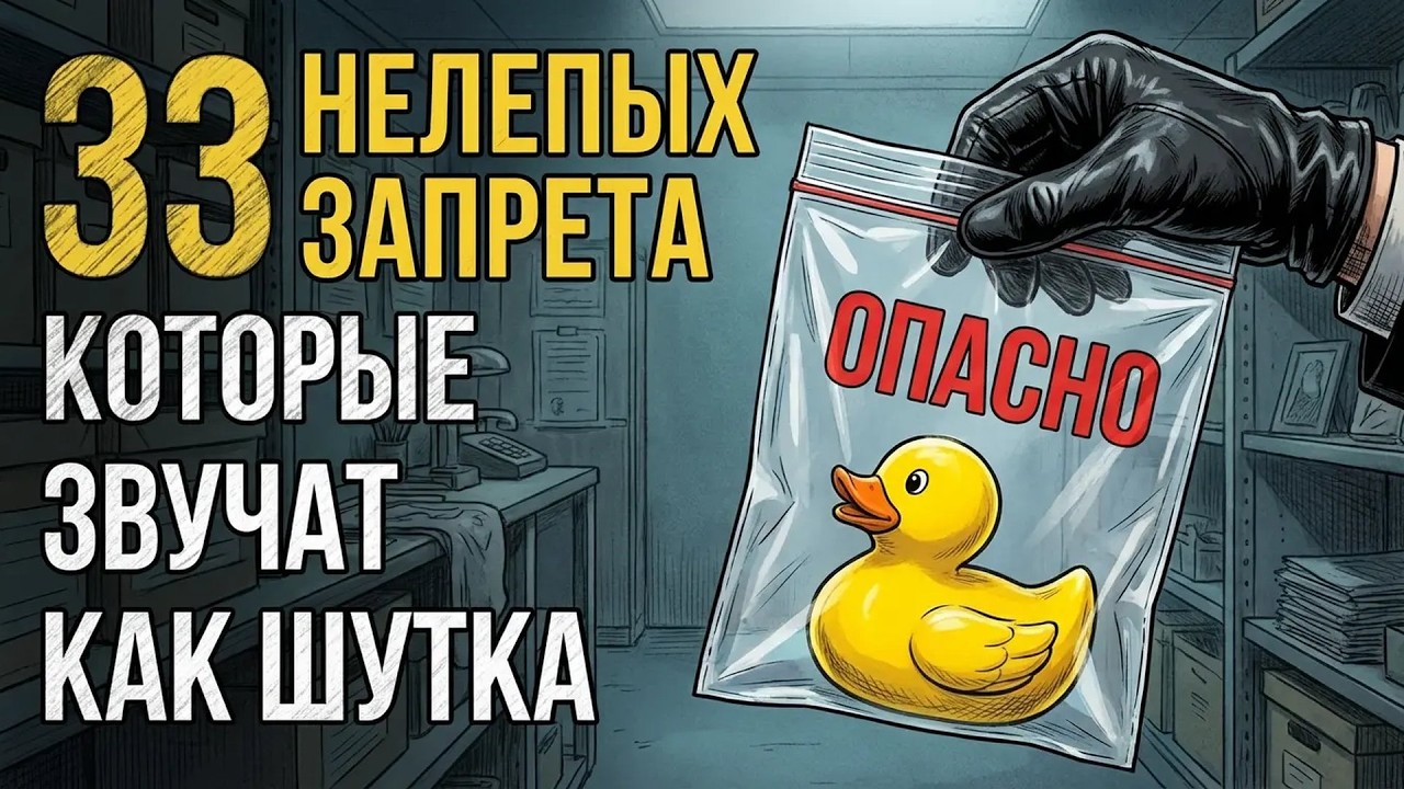 33 самых странных запрета в мире, которые звучат как глупая шутка