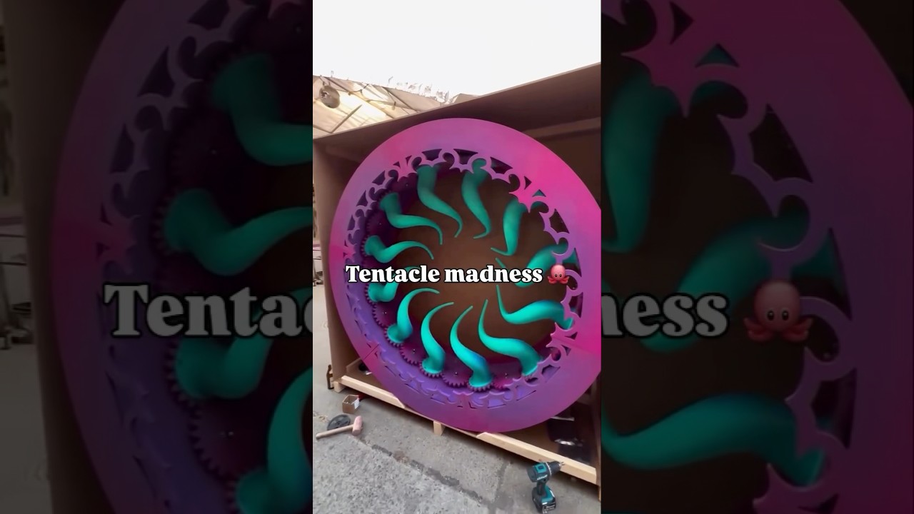 The Tentacle madness by Florian Goerlitz, international artist based in Berlin, Germany.