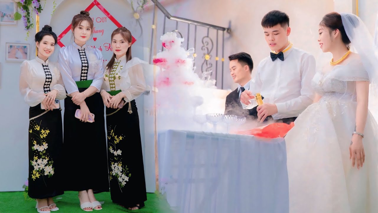 Đám Cưới Dân Tộc Thái Cô Dâu Dân Tộc Thái Chú Rể Người Mường “ Thùy Nhung & Minh Khải “ Tại Bản Bỉa