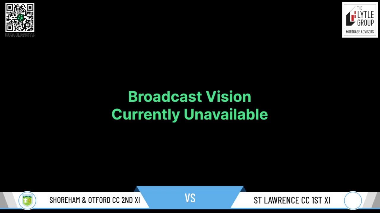 Shoreham & Otford CC 2nd XI v St Lawrence CC 1st XI