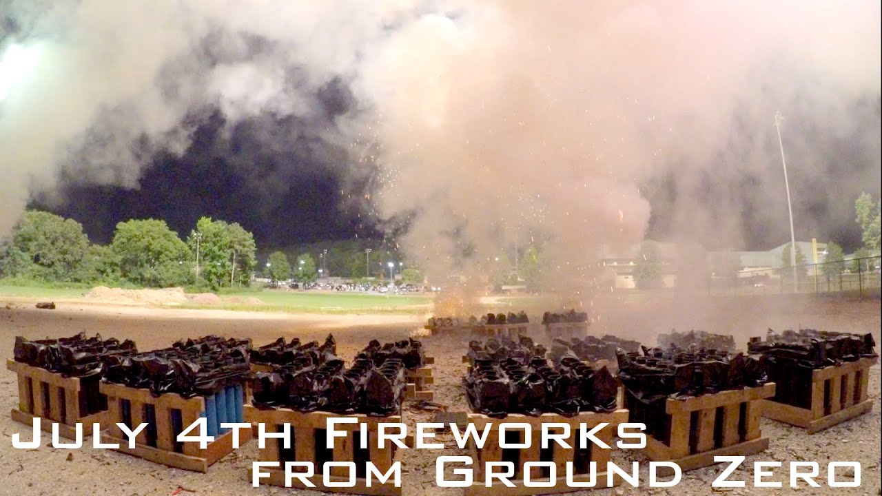 July 4th Fireworks   Ground Zero