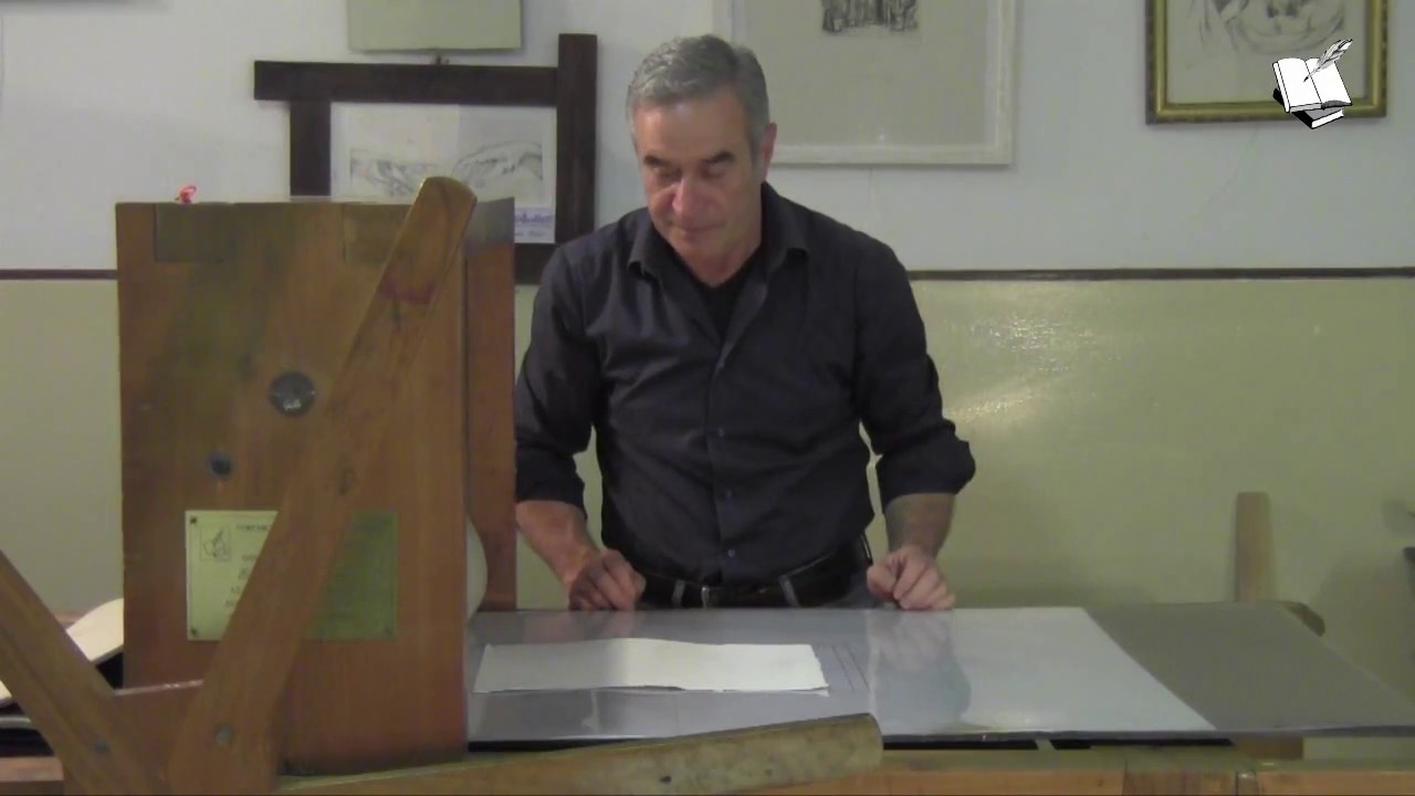Come nasce una stampa calcografica