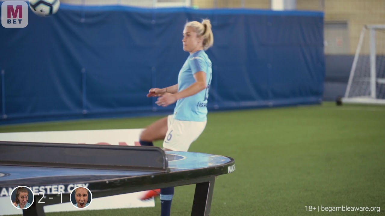 Steph Houghton and Jill Scott X Marathonbet Challenge 2