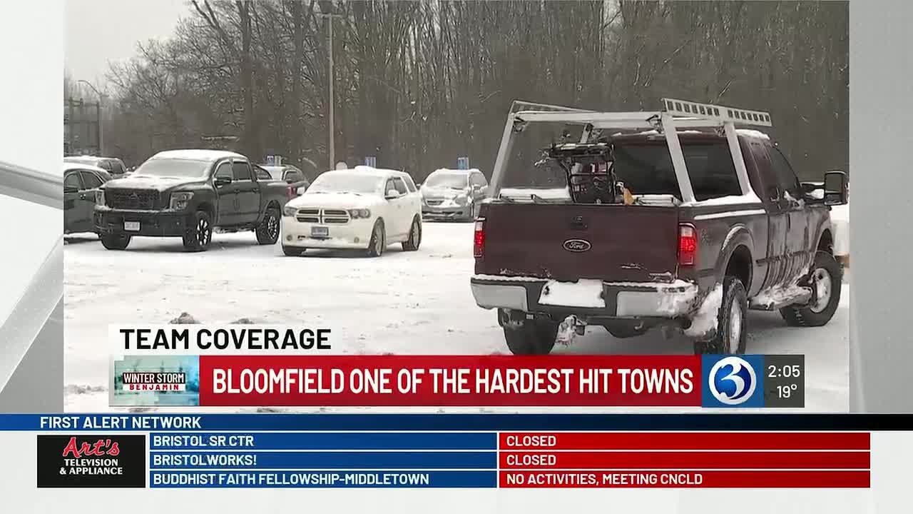 Bloomfield receives 19.3 inches of snow from Winter Storm Benjamin
