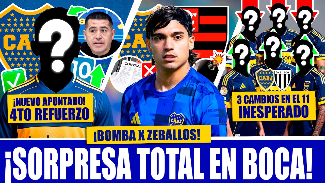 ¡El llamado BOMBA que recibió ZEBALLOS! ► La POLEMICA decision de Ubeda con CAVANI! ► Ander VUELVE!