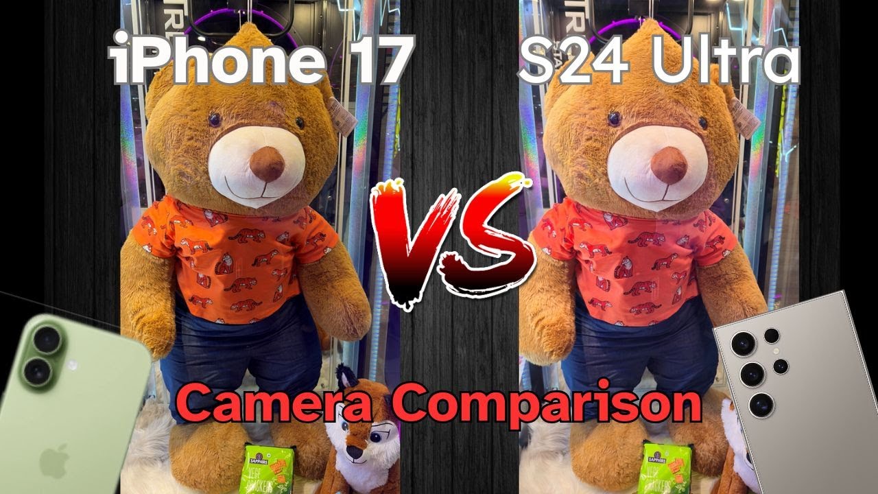 iPhone 17 vs Samsung S24 Ultra Camera Comparison | India