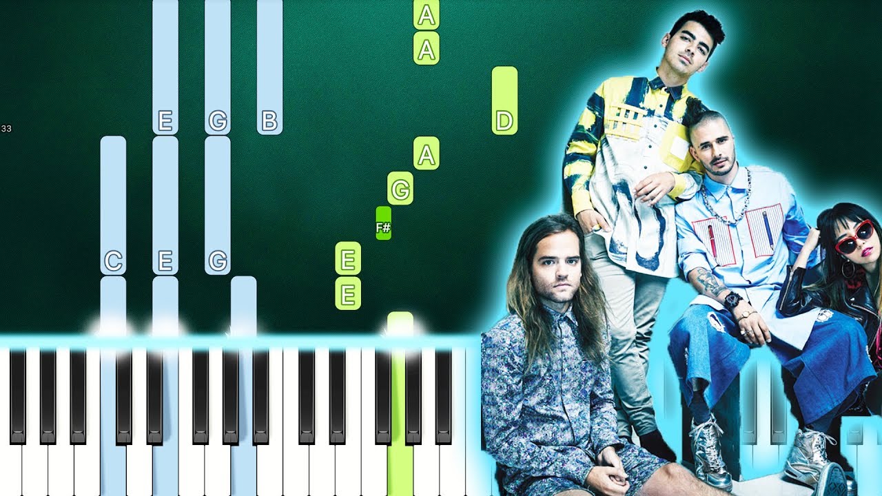 DNCE - Cake By The Ocean (Piano Tutorial) By MUSICHELP