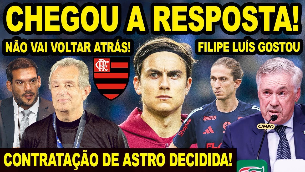 CHEGOU A MELHOR RESPOSTA! FLAMENGO TOMA DECISÃO SOBRE CONTRATAÇÃO DE JOGADOR! PRÉ JOGO MENGÃO! E+ 