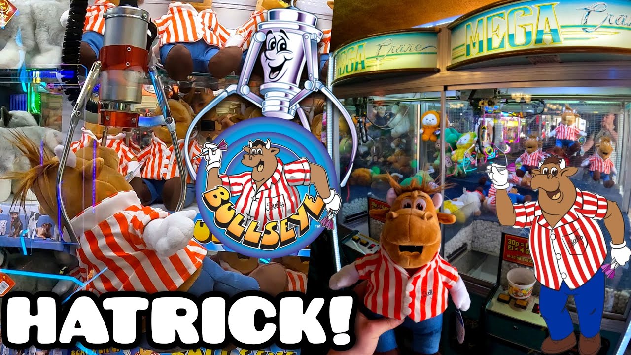 Claw Machines UK Episode #66 | BULLSEYE HATRICK Of Arcade Wins
