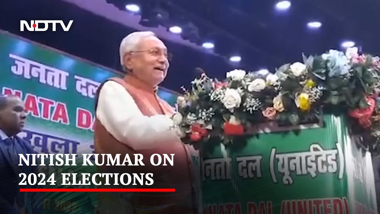 No Third Front For 2024, Says Nitish Kumar. Then Explains