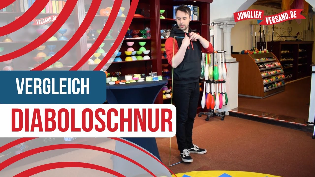Diaboloschnur | Informationsvideo | Jonglierversand.de | Welche Diaboloschnur soll ich kaufen?