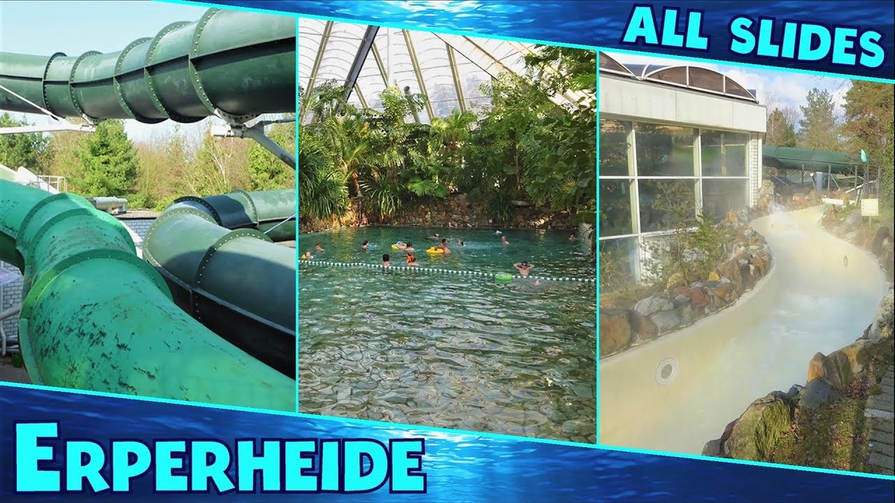 Aqua Mundo overzicht & Alle Glijbanen op Center Parcs Erperheide!!