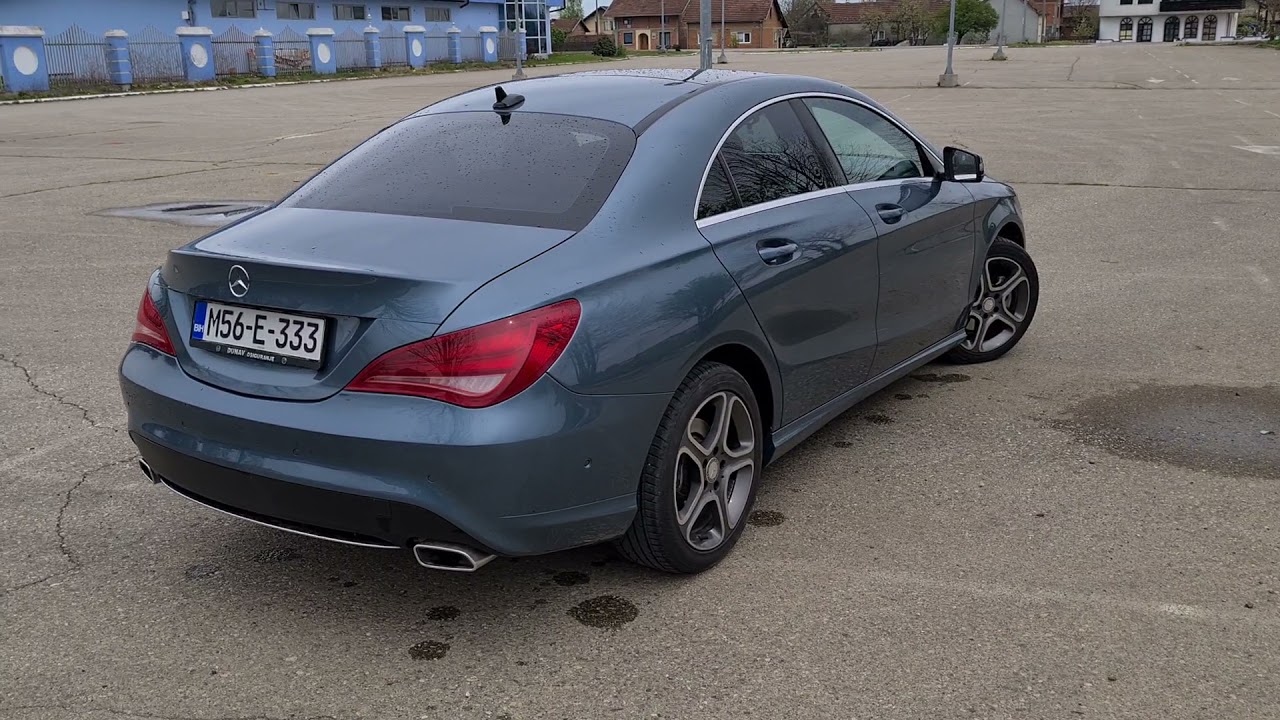Mercedes Benz CLA 200 CDI Start Up and Sound