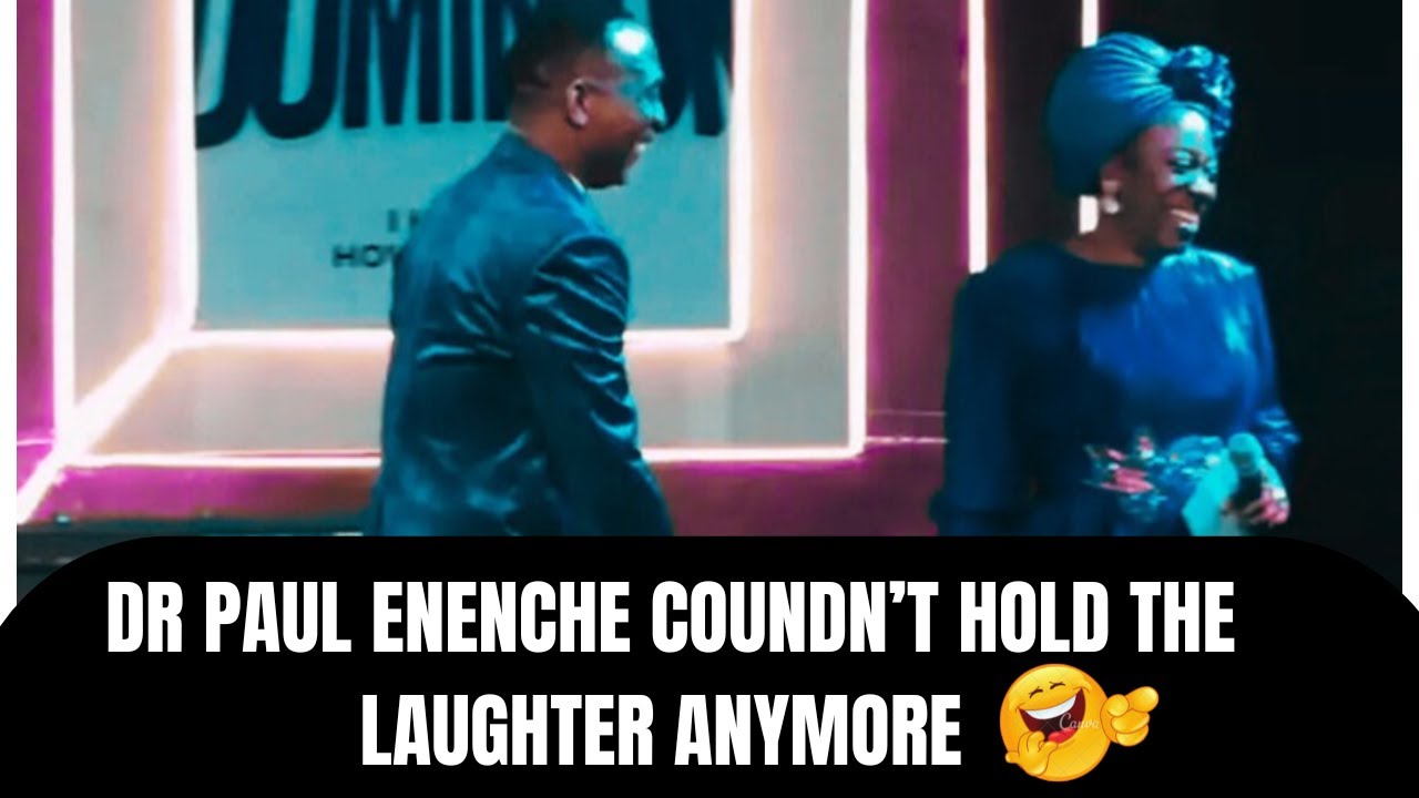 See How Warri Pidgin Interpreter Made Dr Paul Enenche Laugh Hard At Crusade😂