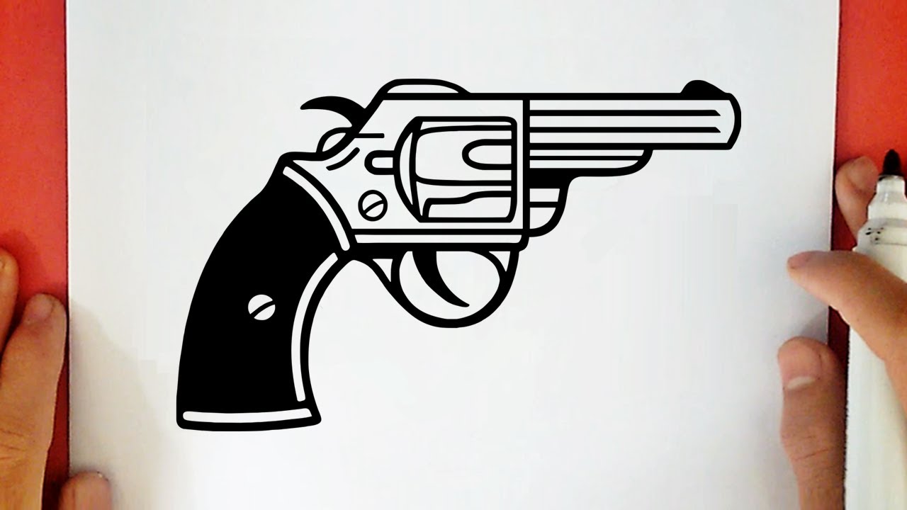 COMMENT DESSINER UN REVOLVER