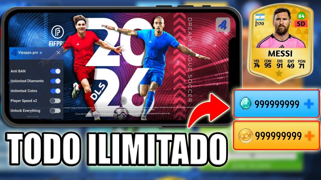 DLS 26 MOD MENU: Monedas y Diamantes Infinitos Nueva Actualización (Todo Desbloqueado)