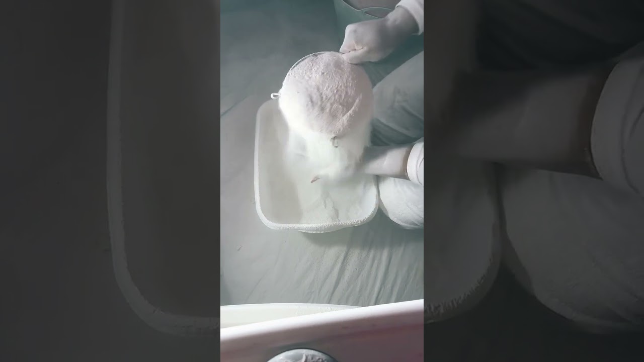 Unedited powderplay in the tent #powderplay #asmr #powder #satisfying