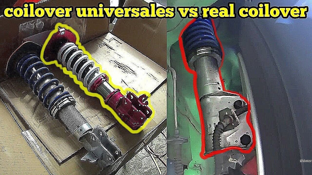 Ebay coilover universales Vs coilover real 