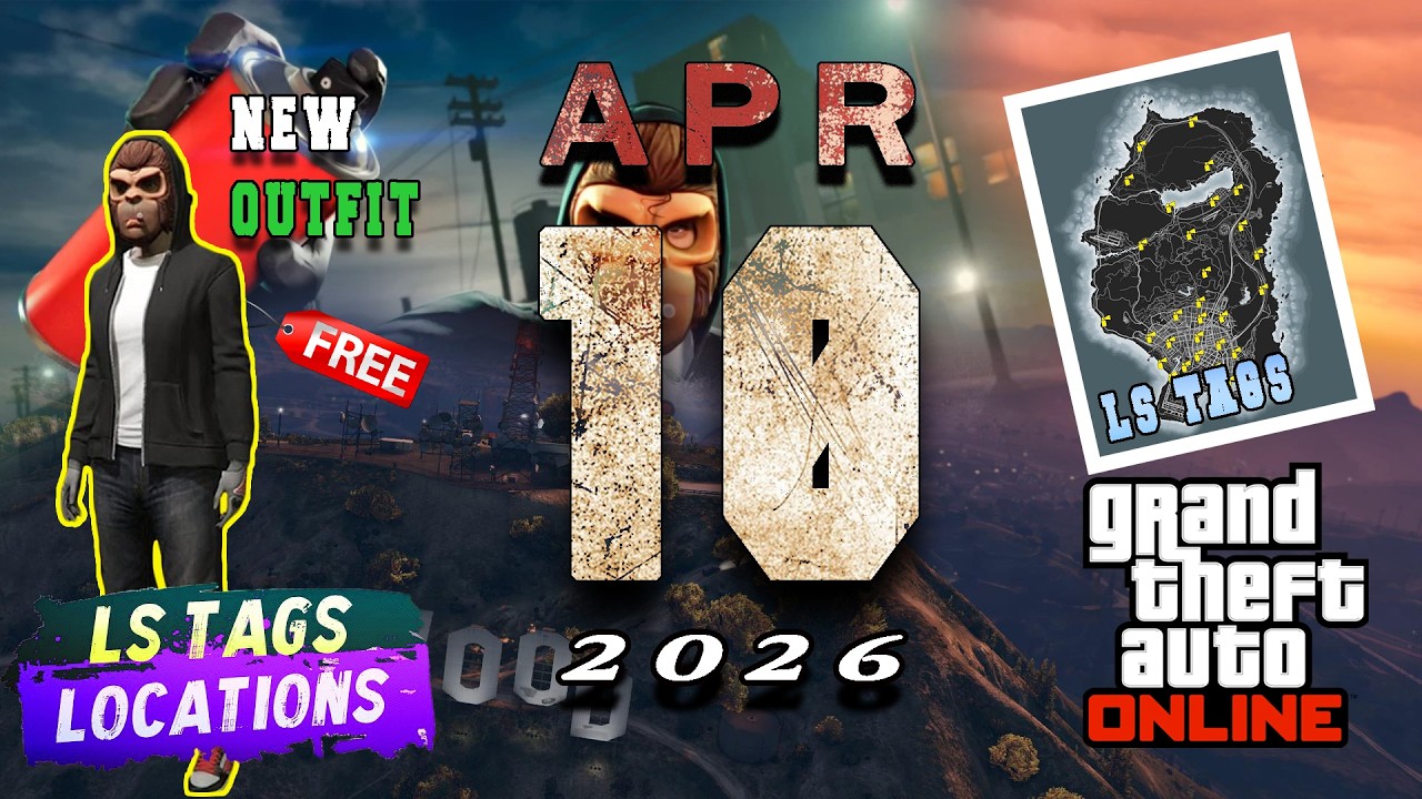LS Tags Locations [April 10th] GTA Online 2026!!!