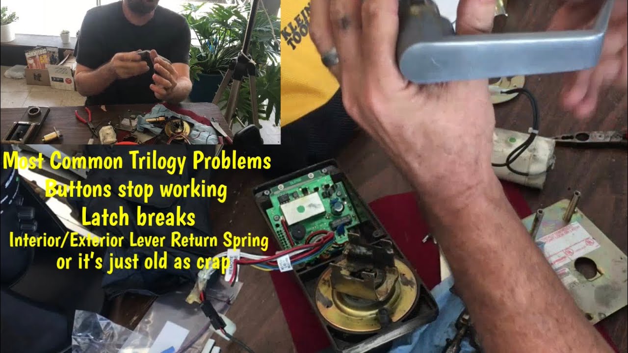 Alarm Lock Trilogy - Complete Teardown -