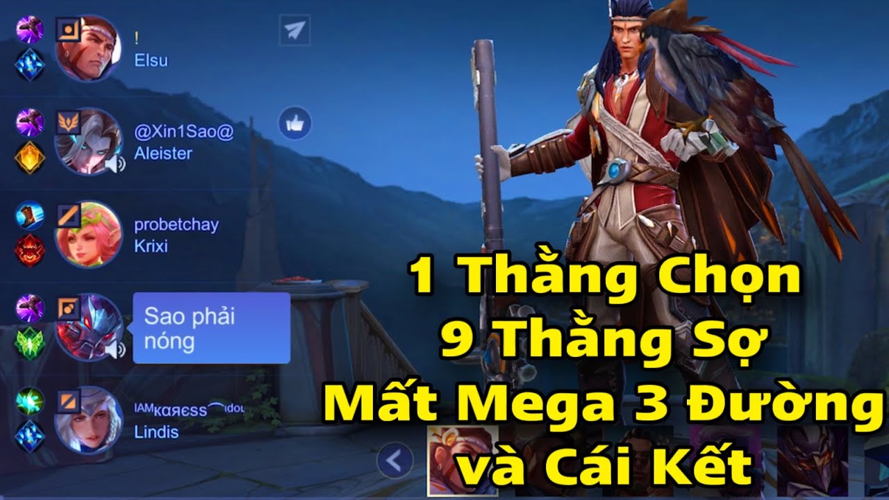 ELSU 1 Thằng Chọn 9 Thằng Sợ Mất MEGA 3 Đường và Cái Kết
