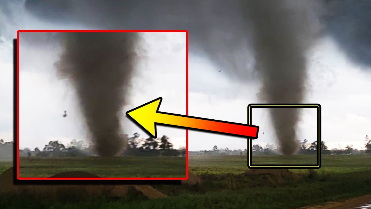 WATCH Tornado Catch Storm Chasers OFF GAURD in Georgia!