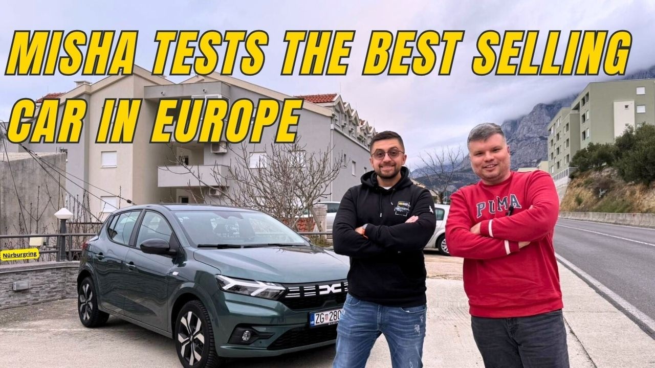 Good news! The new Dacia Sandero Test with Misha Charoudin