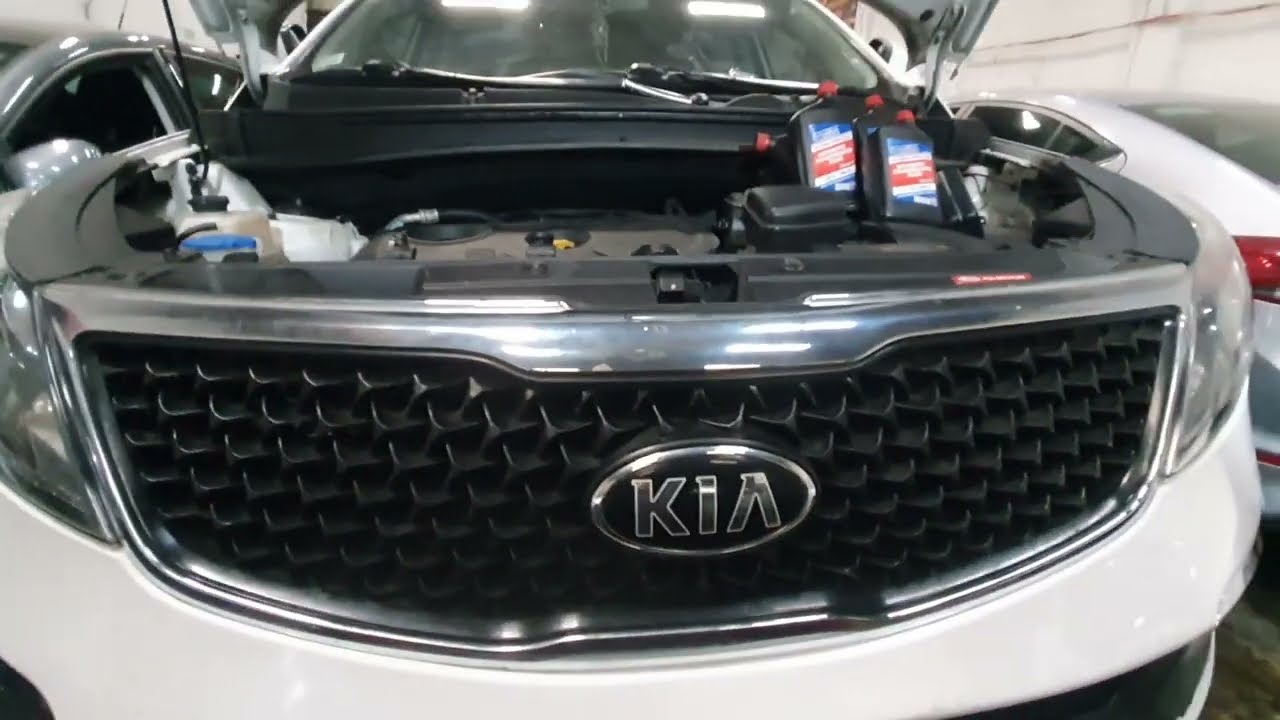 Kia Sportage servicio a la transmisión automática  ¿Por qué si es recomendable cambiar el ATF?