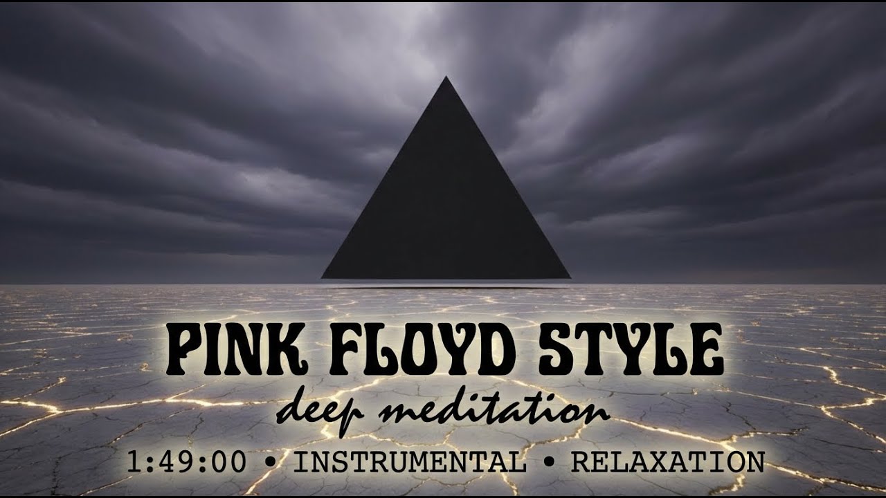 Pink Floyd Style Music Psychedelic Progressive Rock Experience 1h49m Meditation Dreamy Atmospheric