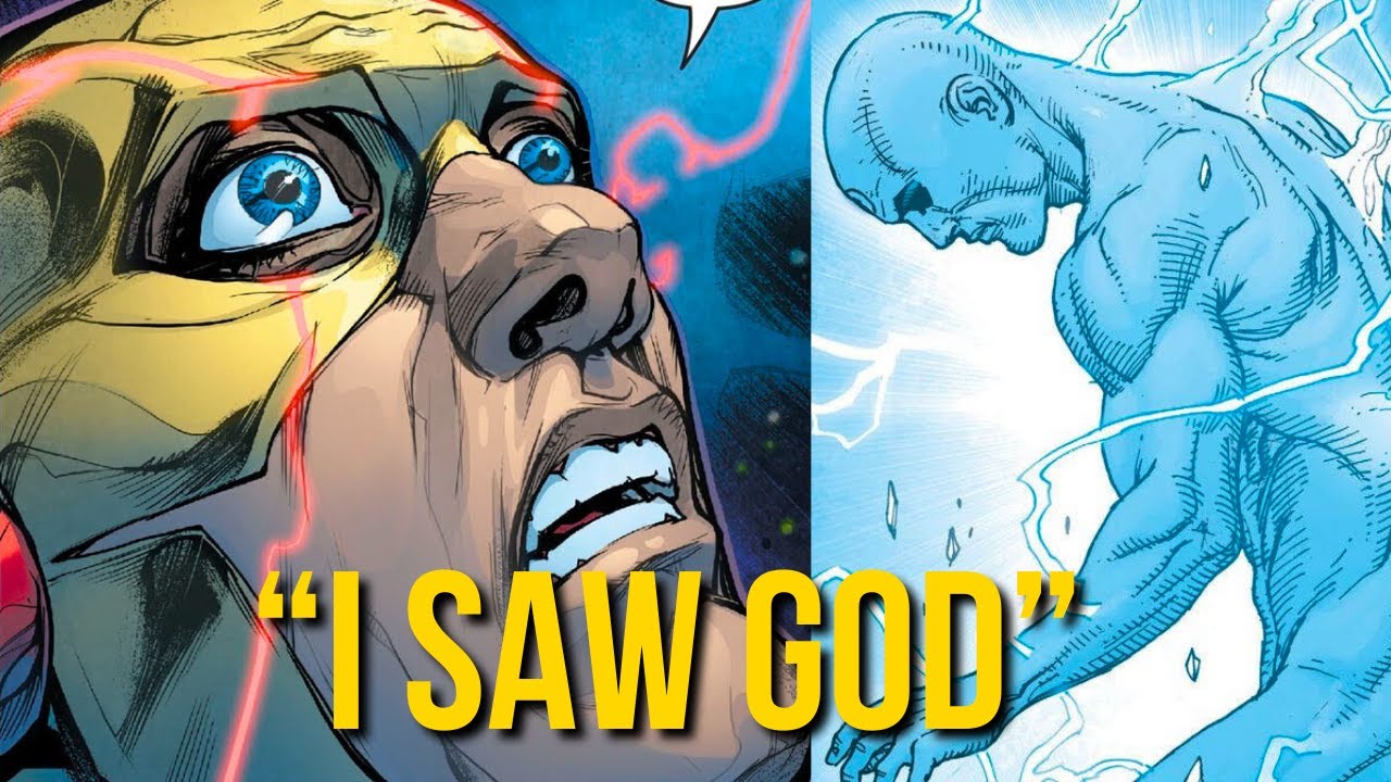 Reverse Flash gets cooked by Dr Manhattan