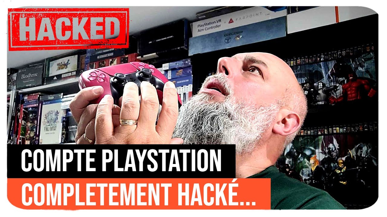 MON COMPTE PLAYSTATION COMPLÈTEMENT HACKÉ...