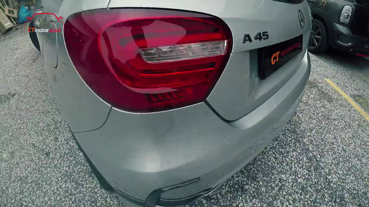 Mercedes-Benz W176 A250 Fully Converting A45 AMG and Carbon Fiber Parts