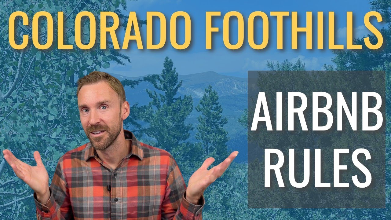 Where Can I Buy an AirBnB? [Colorado Foothills]  🤷‍♂️