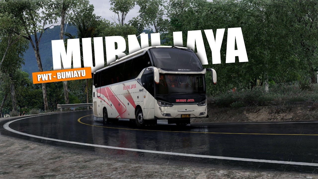 Trip Murni Jaya Dikala Hujan | ETS2 Indonesia